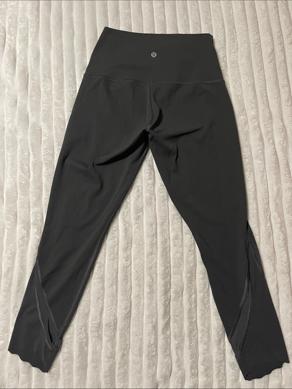 Lululemon Wunder Under Crop High-Rise *Roll Down Scallop Full-On Luxtreme 23"
